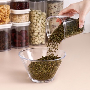 Modern Design Transparent Modern Design Plastic Food <b>Storage</b> <b>Container</b> with Lids for <b>Kitchen</b> and Back to School Use - Product Image 6