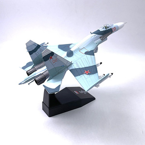 Venta caliente escala 1:100 ruso Flanker Heavy Fighter diseño moderno modelo de avión de Metal para colección - Product Image 2