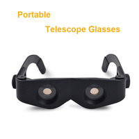 Binoculares manos libres, gafas ajustables, telescopio para pesca, avistamiento de aves, teatro, Opera, deportes, TV, ver senderismo