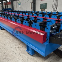 Équipement de production de panneaux muraux et de tôles de toiture à grande vitesse personnalisé, machine automatique de formage à froid de panneaux de toiture et de murs