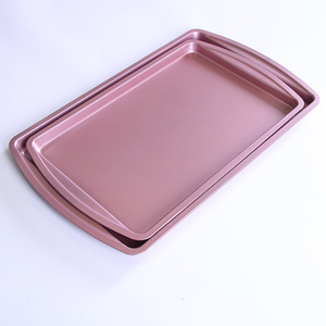 Molde rectangular para hornear pasteles de acero al carbono antiadherente apto para horno para hornear pasteles y galletas - Product Image 1