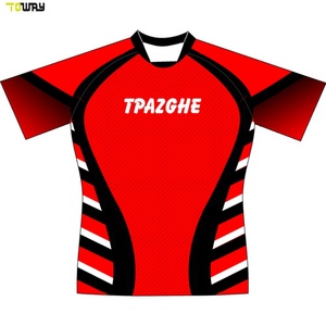 เสื้อรักบี้สำหรับฝึกซ้อมแบบขายส่ง พิมพ์ลายแบบซับลิเมชั่น - Product Image 4