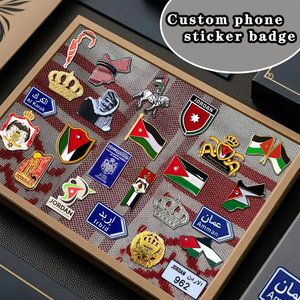 Biểu Tượng Tùy Chỉnh Dính Huy Hiệu <span class=keywords><strong>Pin</strong></span> 3M Vàng Di Động Bahrain Oman Uae Qatar Saudi Arabia Kuwait Kim Loại Kim Loại Kim Loại Sticker Cho Trường Hợp Điện Thoại - Product Image 2