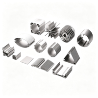 Profil Aluminium Ekstrusi Industri Seri LongCheng 1515 2020 2040 2060 2080, Alloy V Slot untuk Printer 3D, Linear Flat Machined