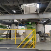 Ligne de granulation d'aliments 5-7 T/H - Équipement de fabrication de granulés d'aliments pour volailles et animaux - Usine de fabrication d'aliments