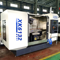 Mesa Elevadora Multifuncional de Alta Precisión XK6132 de 3 Ejes, Controlada por GSK, para Fresado Horizontal de Metal