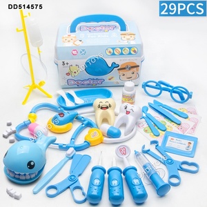 Ensemble de jeu de rôle de Simulation de docteur, Kits médicaux de jeu de Simulation pour enfant, accessoires de médecine, jouet pour enfants avec boîte de rangement et sac - Product Image 3