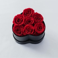 Rose éternelle parfaite pour la Saint-Valentin, cadeau pour petite amie, amoureux, épouses, femmes, mères, grand-mères, conservez-la pendant 3 ans
