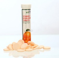 Efervesan tabletler C vitamini 1000mg ve çinko 10mg Tablet