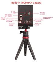 Projecteur laser 3W Batterie sans fil APP 3D Laser Cube Projector