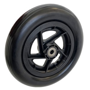 Ruedas Delanteras para Silla de Ruedas Cheng Jin de 10 Pulgadas, Neumático Sólido de PU para Silla de Ruedas Manual - Product Image 2