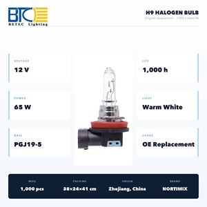 Ampoule halogène H9 12V 65W PGJ19-5 blanc chaud, ampoule de remplacement pour phare de voiture, éclairage automobile - Product Image 2