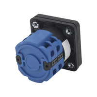 LW26-20 20A 1P Voltmeter plastik Universal Cam Switch 250V Max tegangan Rotary pemilih untuk instrumen