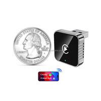 Adaptateur sans fil 2 en 1 CarPlay Android Auto, convertit le filaire en sans fil, dongle USB, plug & play, connexion stable