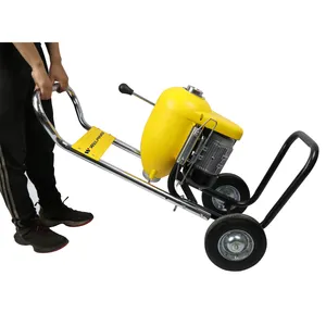 Welping Factory Cheap 2"-8" Tube Cleaning machine 1100W Professional Drain snake cleaning machine for Sale