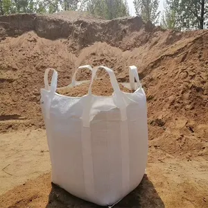 High Quality Wholesale 1000 Kg 1.5 Ton Fibc Big Bag Bulk Cement Bag 1000kg Jumbo Bag Dimension