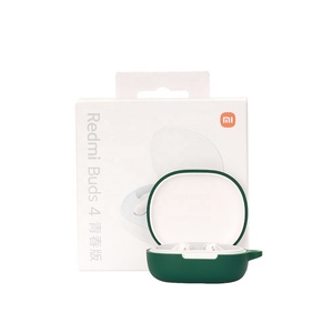 Silicone earphone case for <strong>Xiaomi</strong> <strong>Redmi</strong> Buds 4 Lite buds case TPU covers FREE Samples earphone earbuds <strong>earpod</strong> headphones case - Product Image 2