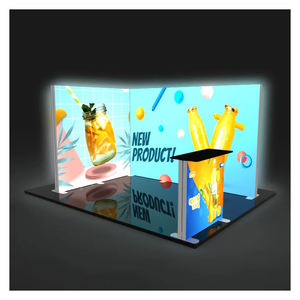 Cabina de feria comercial de ropa con marco de aluminio TianLang con caja de luz Led, cabina de exposición, exhibición de caja de luz - Product Image 4