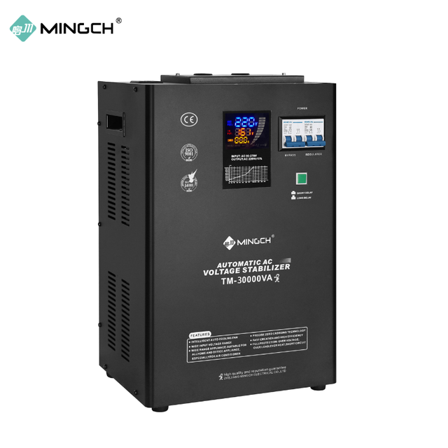 30kVA Single Phase Wall Mounted Automatic Voltage Regulator AVR, AC Voltage Stabilizer for Home Use / Household Appliances