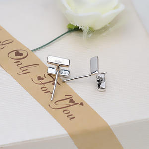 Boucles d'oreilles en argent S925 avec pompon en perles Diy Mabei Kongtuo 12,5 mm, accessoires en perles 5579 - Product Image 3