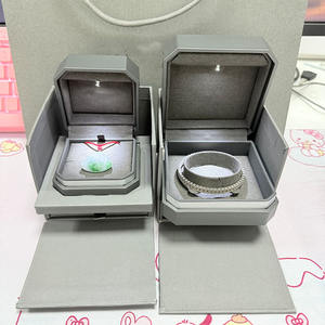Wholesale Quality LED Light Jewelry <b>Box</b> Wedding <b>Ring</b> Gift <b>Box</b> Custom Logo <b>Box</b> for Jewelry - Product Image 6