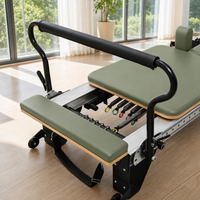 Matériel de fitness professionnel en gros : Machine Pilates Reformer Tower, portable, en alliage d'aluminium, pour la maison et le studio