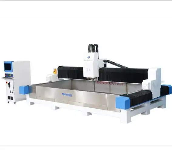 Tedarikçi ekonomik maliyet oyma makinesi cnc router için mermer otomatik 3d headstone oyma parlatma router satılık İngiltere'de