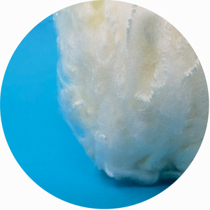 2.5D 102mm sợi polyester <span class=keywords><strong>100</strong></span> Virgin tái chế <span class=keywords><strong>PSF</strong></span> sợi Grs tái chế <span class=keywords><strong>PSF</strong></span> - Product Image 4