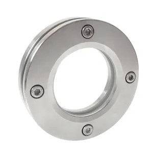 Dn25 dn40 dn50 dn65 dn80 dn100 dn150 dn200, aço inoxidável de alta pressão, tanque de solda, flange, vidro de visão