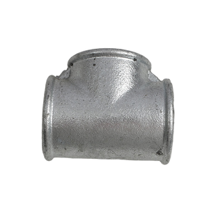 Bán buôn tùy chỉnh thiết kế Epoxy sơn tĩnh điện sắt phụ kiện đường ống ren dễ uốn gang <span class=keywords><strong>TEE</strong></span> Ống - Product Image 2