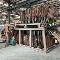 MY2600A-8 presse à pince rotative hydraulique pneumatique de panneau de bloc en bois massif de travail du bois