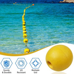 Flotadores de <span class=keywords><strong>Pesca</strong></span> en Aguas Profundas, Redondos, de 10 cm, de Alta Visibilidad, de Espuma, <span class=keywords><strong>para</strong></span> Barco, Kayak, <span class=keywords><strong>Pesca</strong></span> de Cangrejos, Esquí Acuático, Cuerda, Muelle, Piscina, Océano - Product Image 4