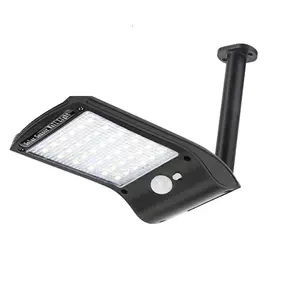 Lámpara Solar PIR Sensor de movimiento luz de pared 180 grados impermeable ajustable IP65 patio Camino a Casa Jardín LED de iluminación Solar