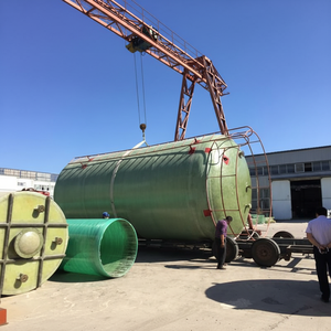 Vendita Diretta del Produttore di Serbatoi di Stoccaggio Orizzontali/Verticali in Plastica Rinforzata con Fibra di Vetro; Opzioni Personalizzabili Disponibili. - Product Image 3