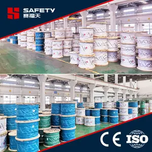 Factory Price Manufacturer Supplier Polymer Rope Core 8*19W-SFC Ropes For Traction Sheave Elevators