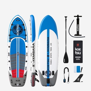 3.5m/3.9m/4.5m leurre pagaie SUP pagaie droite <span class=keywords><strong>gonflable</strong></span> élargissement planche de surf planches à roulettes avec propulseurs assortis - Product Image 1