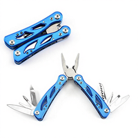 Multifunctionele, veelzijdige roestvrijstalen tang & fruitmes, outdoor survival camping tool, draagbaar cadeau, OEM logo