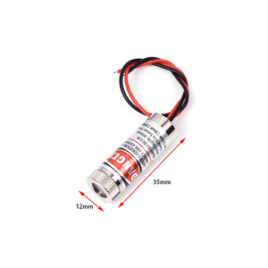 520nm Module With 5mW Output 12x35mm 3-<b>5V</b> Focusable Dot Line Cross Various Power Levels for Cutting Positioning - Product Image 5