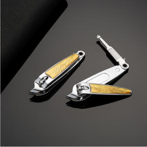 Coupe-ongles, coupe-ongles pour manucure, ciseaux à ongles coudés avec lime, outils pour nail art, disponibles en magasin à 1 yuan. - Product Image 1