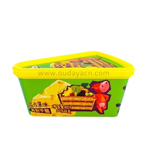 Contenedores desechables de plástico para mantequilla, tazas de cacahuete impresas con logo PP, venta al por mayor - Product Image 1