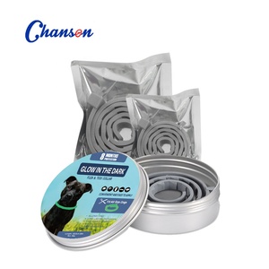 <span class=keywords><strong>Collier</strong></span> anti-puces et anti-tiques qui brille dans le noir pour chats et chiens avec des huiles essentielles naturelles, protection de 8 mois - Product Image 3