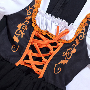 Girls <b>Oktoberfest</b> <b>Costume</b> Bavarian Dirndl Dress Halloween Cosplay - Product Image 4
