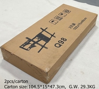 Support mural pour téléviseur à écran extra large pour écrans de 60 à 120 pouces, capacité de charge de 120 kg °   Capacité de rotation et d'inclinaison +8 ° /-5 °   VESA 900x600mm OEM