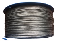 Beste prijs goedkope hoogwaardige beveiligingssysteem voor boerderijdieren 12V zonne-aangedreven elektrisch afrasteringssysteem aluminium draad 1,6 mm - 1000 meter