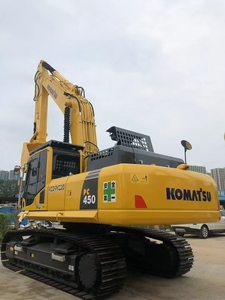 Excavadora de orugas Komatsu 450-8MO original usada en Japón con buenas condiciones de trabajo modelos comparables PC400 PC430 PC460 - Product Image 3