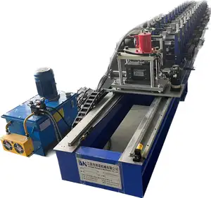 2023 Best Chinese Manufacturer Automatic C Purlin Interchange Steel Profile Cold Roll Forming Machine