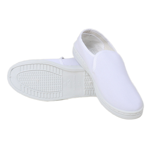 نعل صلب متوسط ثابت من مادة البولي فينيل كلورايد غير مسامية ، سطح قماشي غير مسامي ، أبيض أزرق نظيف ، مصنوع من البولي فينيل كلوريد لغرف الأبحاث - Product Image 4