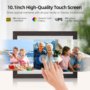 Marco de Fotos Digital Frameo de 32 GB, Marco de Fotos Digital WiFi de 10.1 Pulgadas con Pantalla Táctil IPS de 1280x800, Envía Fotos/Videos a Través de una Aplicación Gratuita - Product Image 5