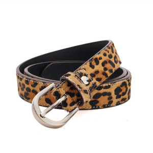 Ceinture en cuir véritable et cachemire haut de gamme pour femme, style rétro polyvalent avec boucle, tendance européenne et américaine, personnalisable par le fabricant - Product Image 1