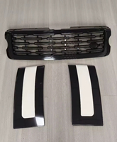 Pièces de carrosserie de voiture, calandre de mise à niveau adaptée à Land Rover Range Rover Vogue L405 2013-2017 2023, édition noire argentée, calandre avant